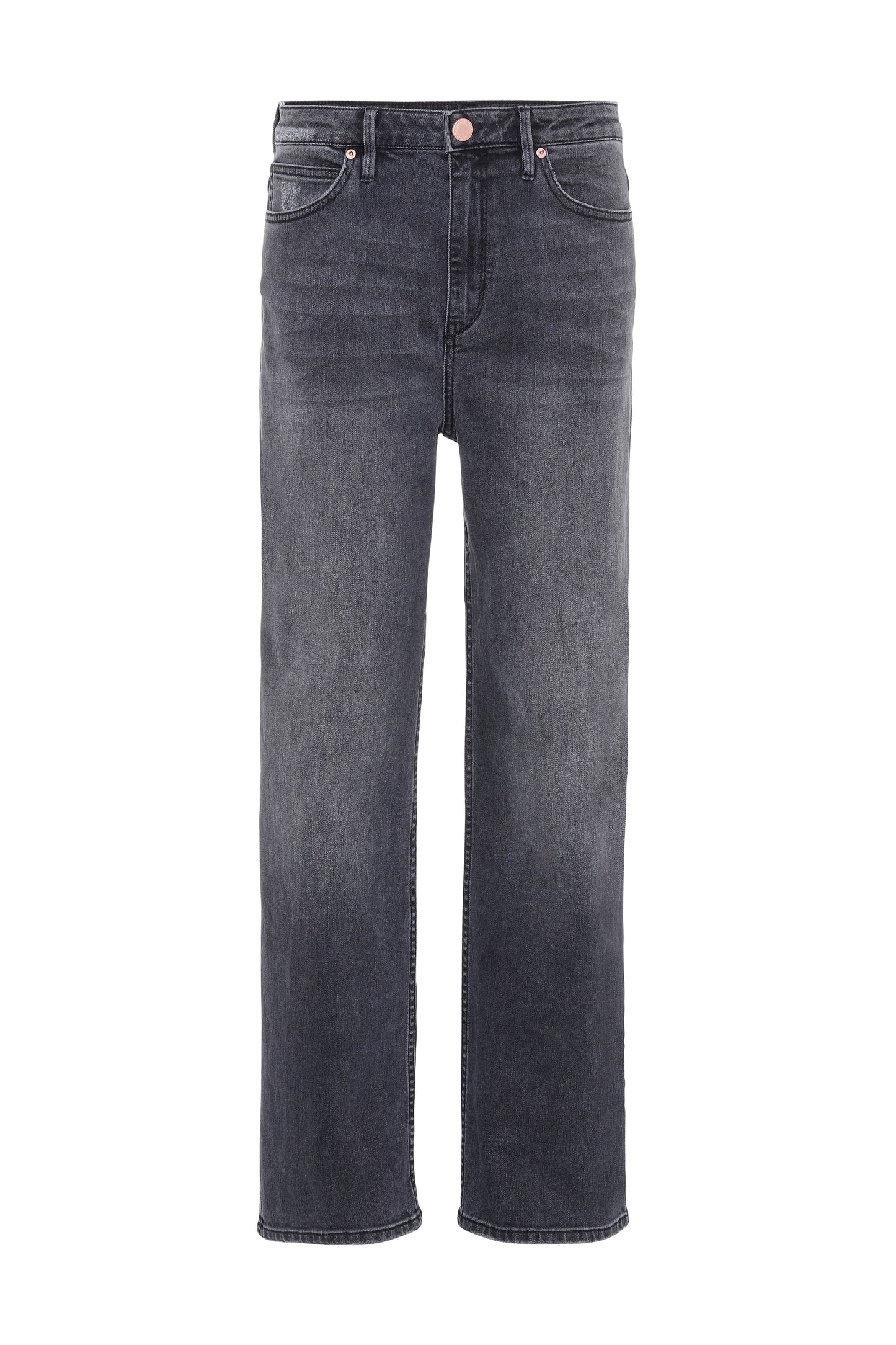 RAVEN - High Waisted Straight Leg Jeans